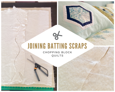 How to Join Batting Scraps